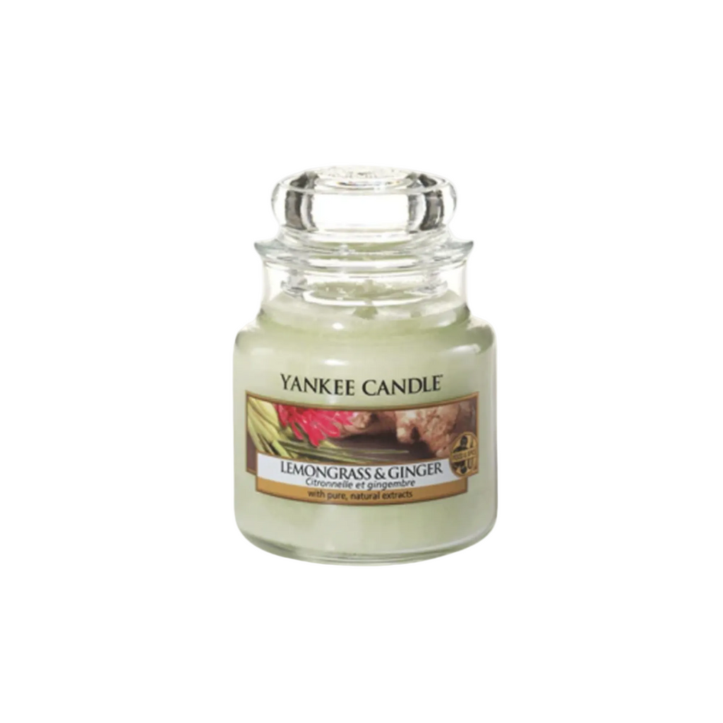 Yankee Lemongrass & Ginger Scented Candle
