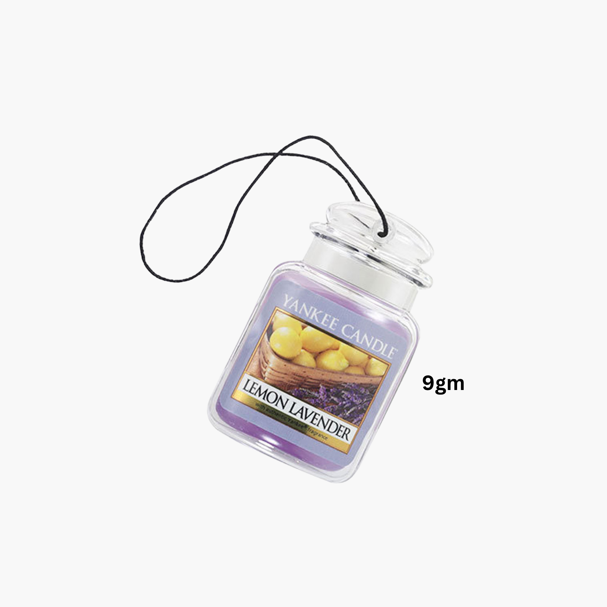 Yankee Lemon Lavender Ultimate Car Jar Scented Candle 9gm