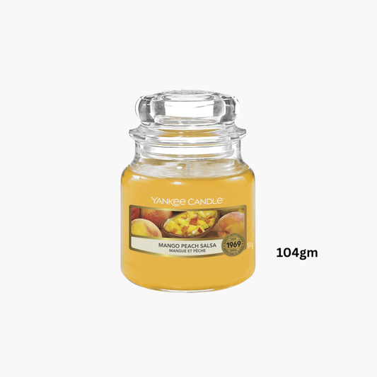Yankee Mango Peach Salsa Scented Candle 104gm