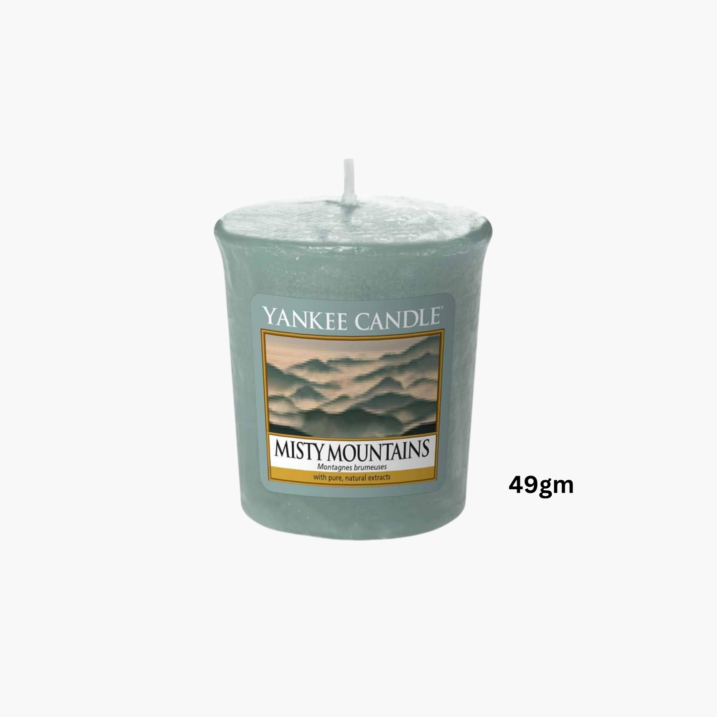 Yankee Misty Mountains Scented Candle 49gm