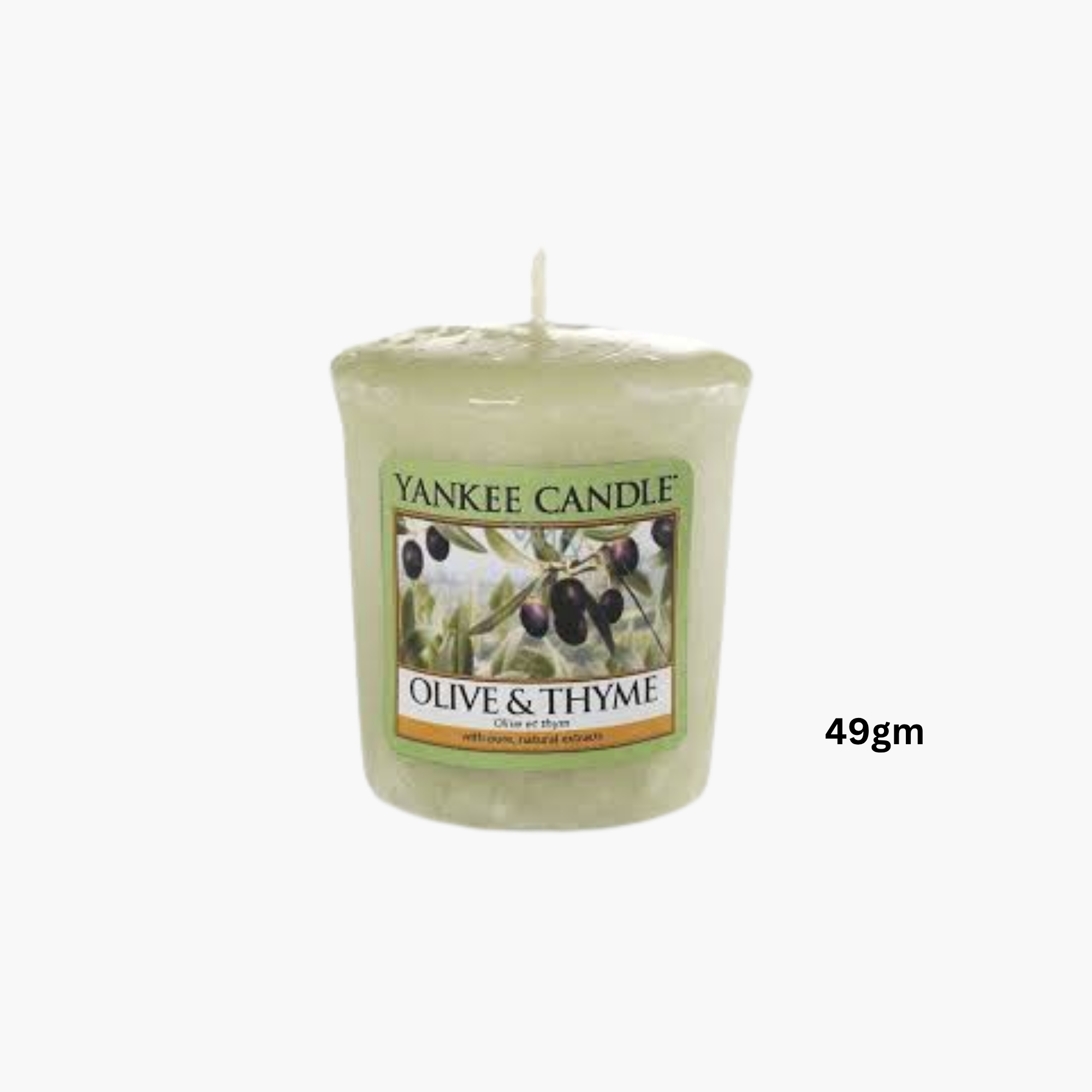 Yankee Olive & Thyme Scented Candle 49gm