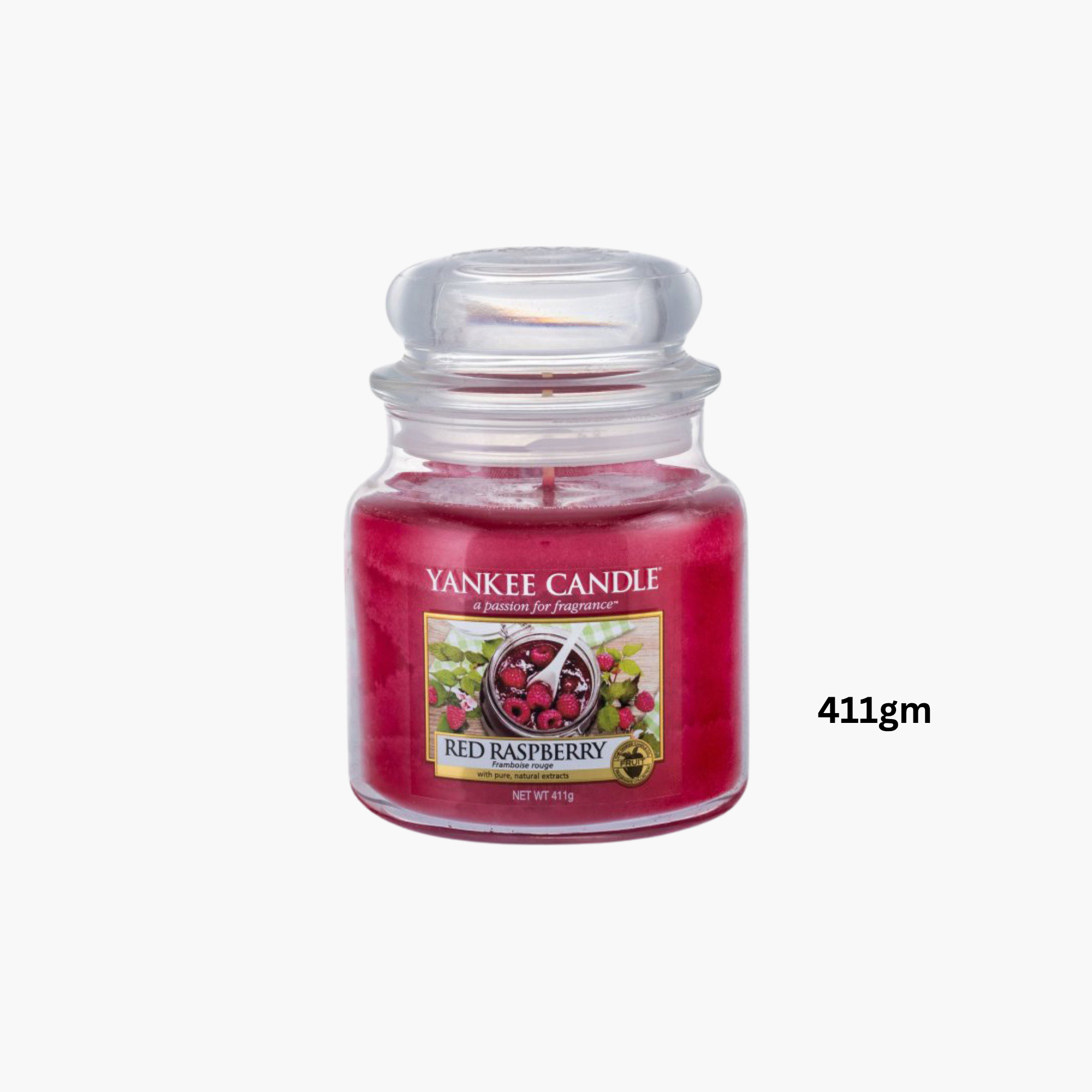 Yankee Red Raspberry Scented Candle