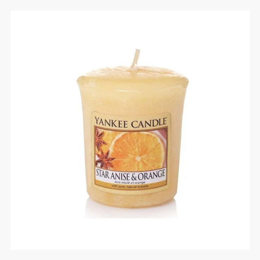 Yankee Star Anise & Orange Scented Candle 49gm