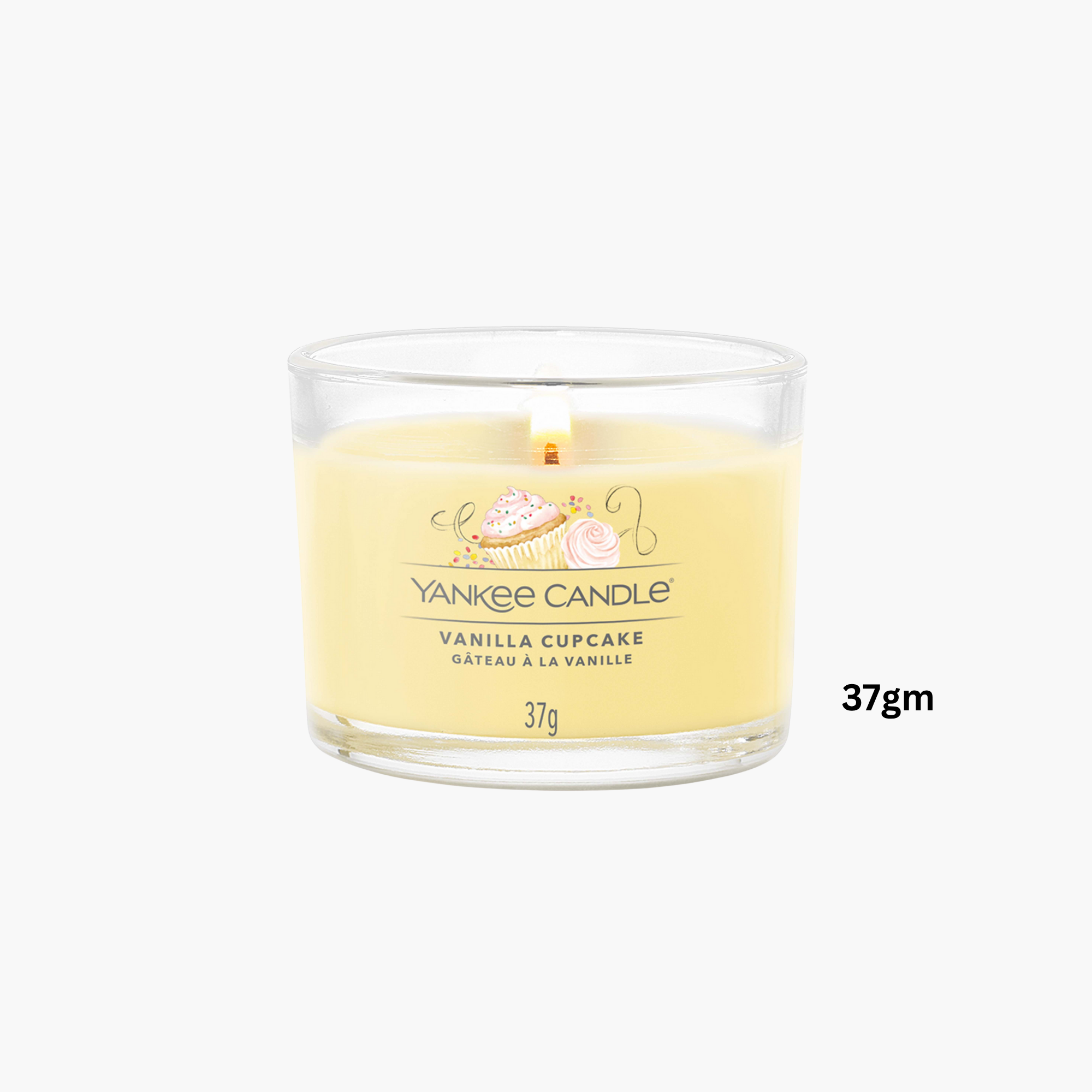 Yankee Vanilla Cupcake Scented Candle 37gm
