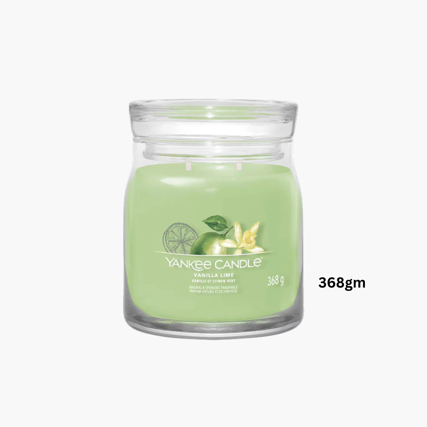 Yankee Vanilla Lime Scented Candle