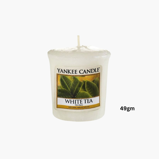 Yankee White Tea Scented Candle 49gm