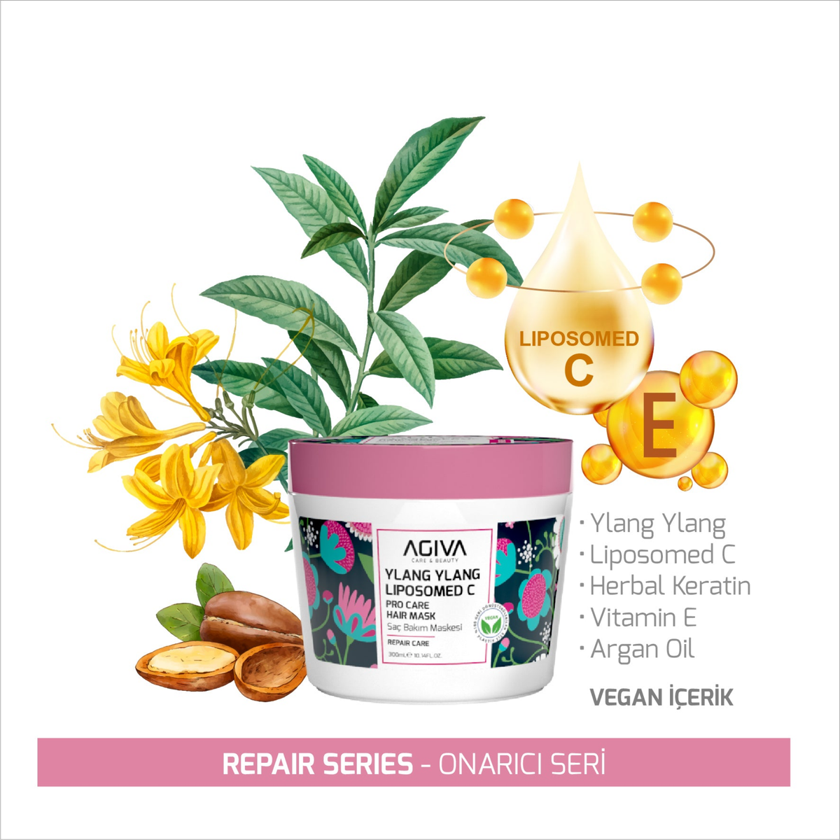 Ylang Ylang Liposomed C Pro Care Hair Mask
