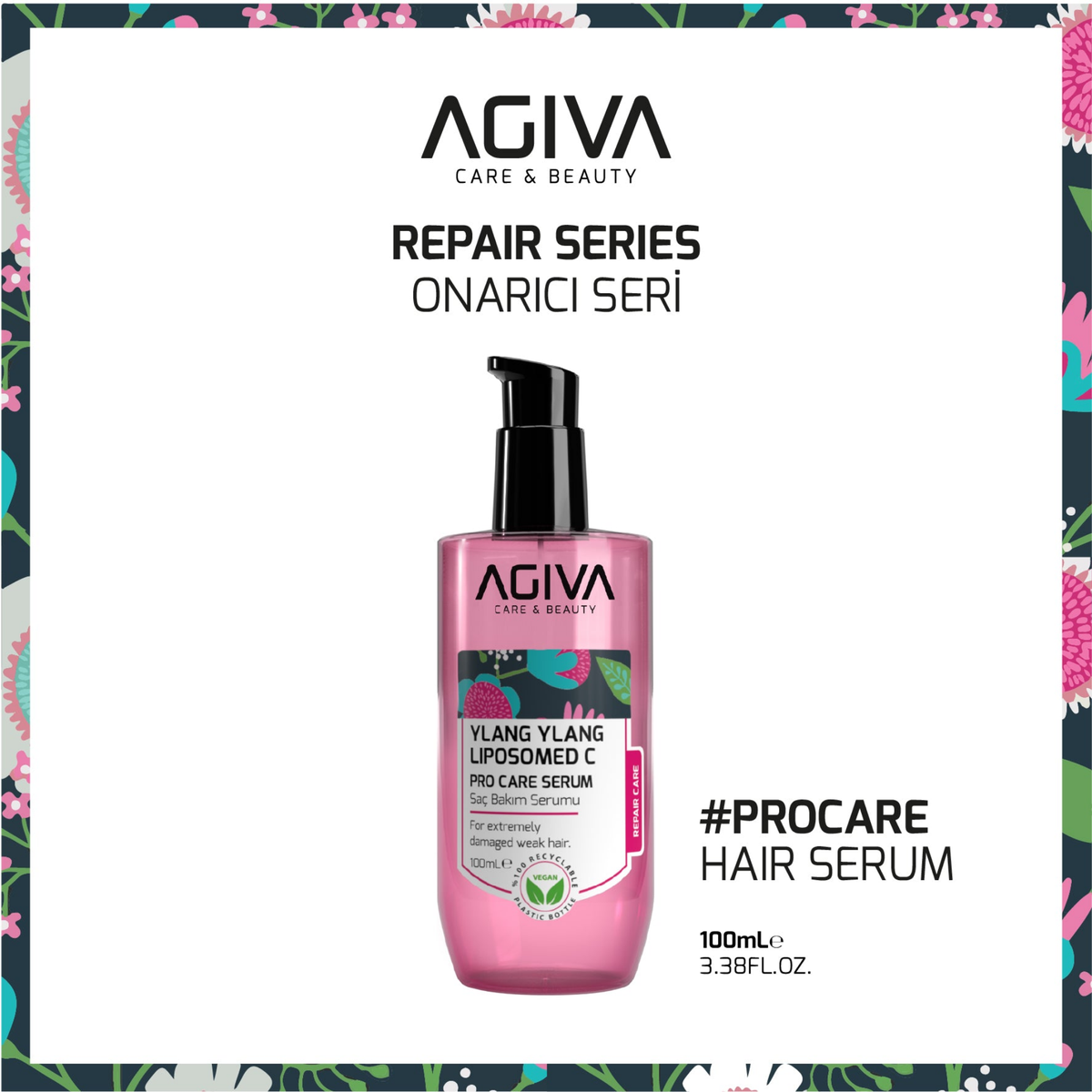 Agiva Ylang Ylang Liposomed C Pro Care Hair Serum