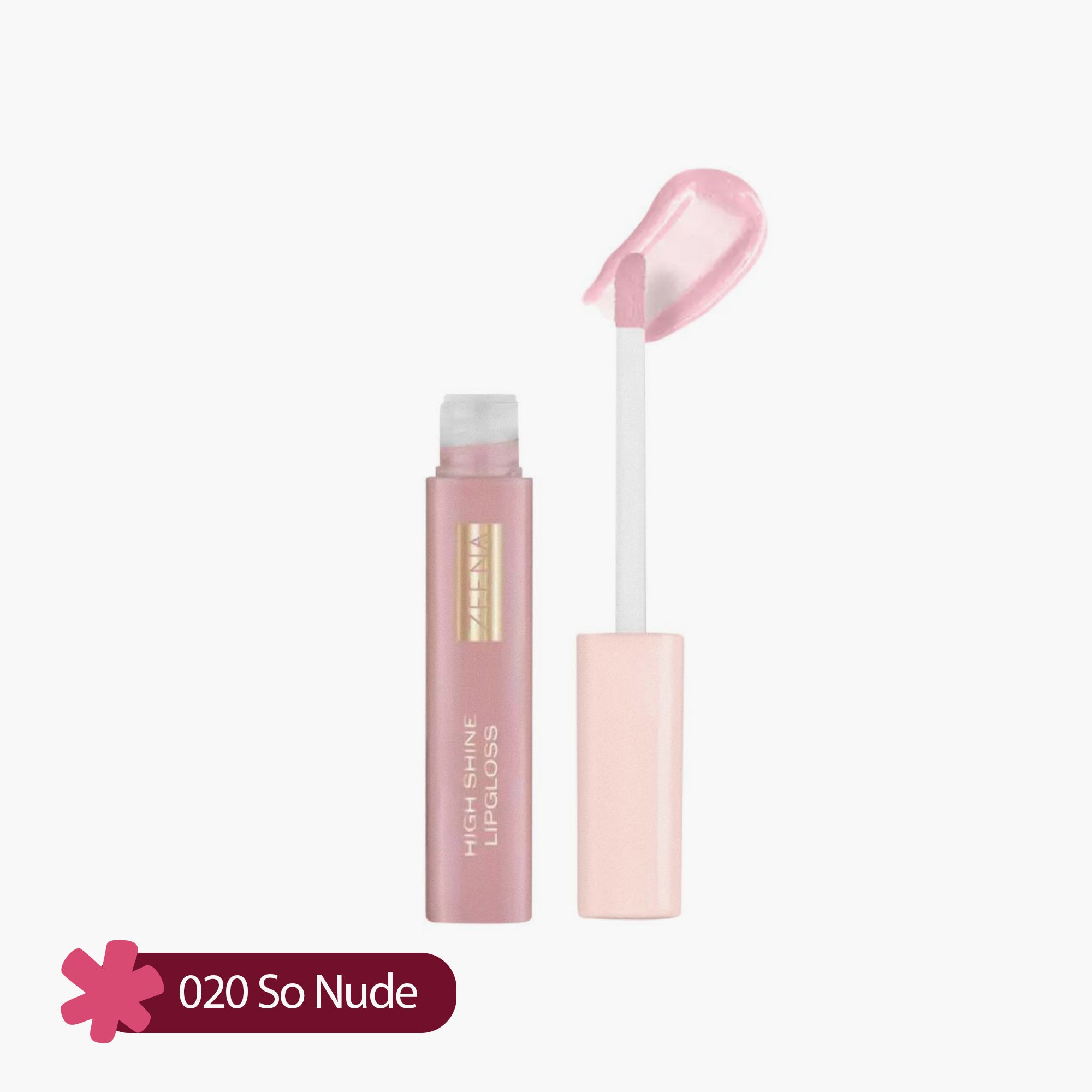 Zeena High Shine Lipgloss 020 So Nude 5ml