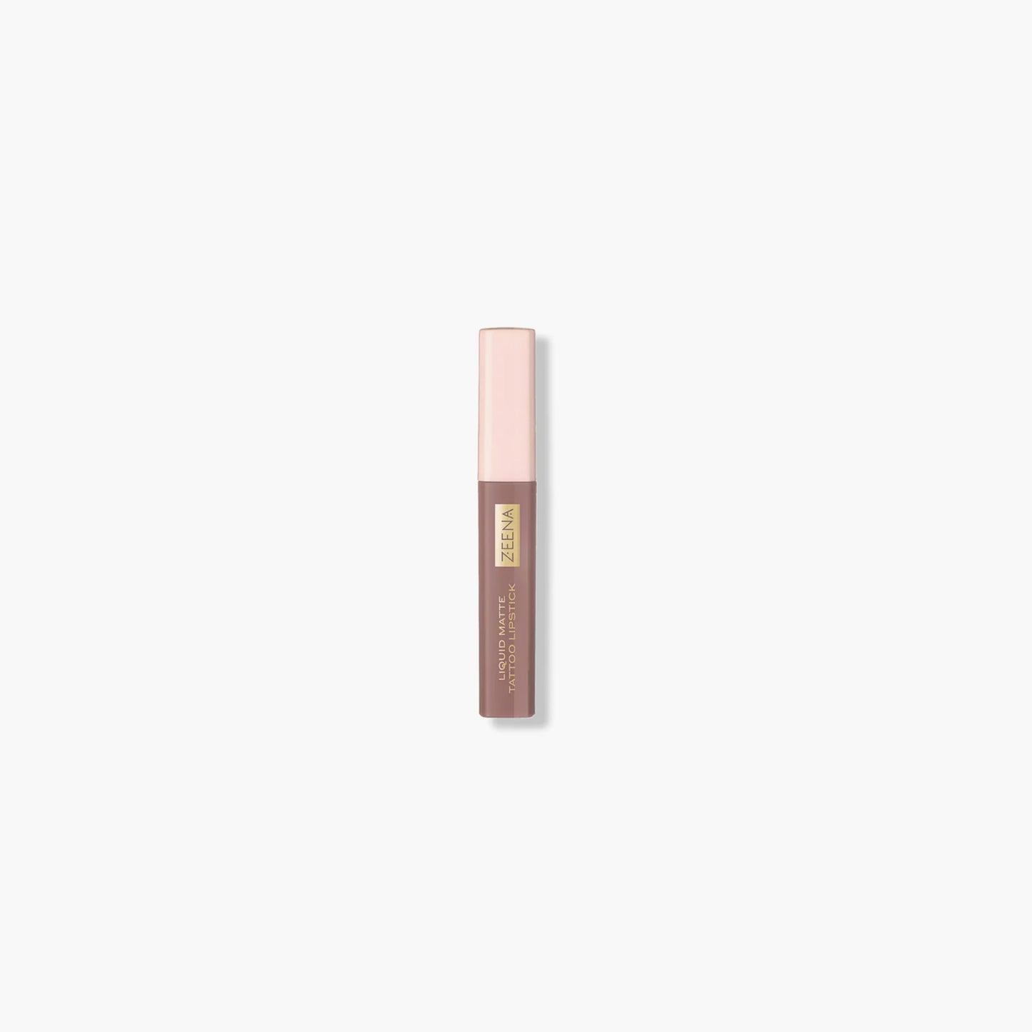 Zeena Liquid Matte Tattoo Lipstick 010 Soft Brown 5ml