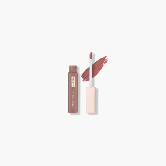 Zeena Liquid Matte Tattoo Lipstick 010 Soft Brown 5ml