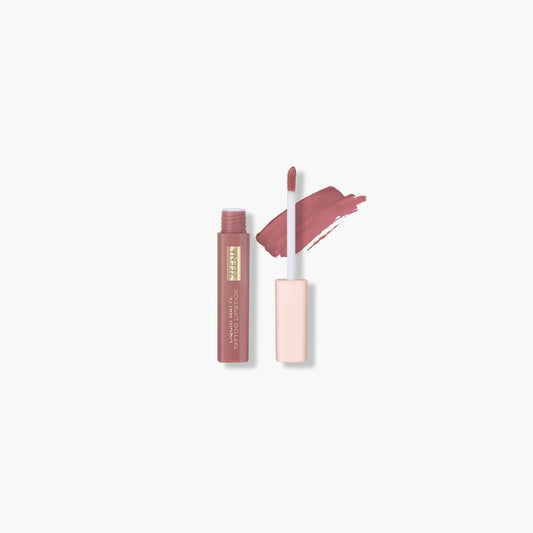 Zeena Liquid Matte Tattoo Lipstick 020 Rosy Nude 5ml