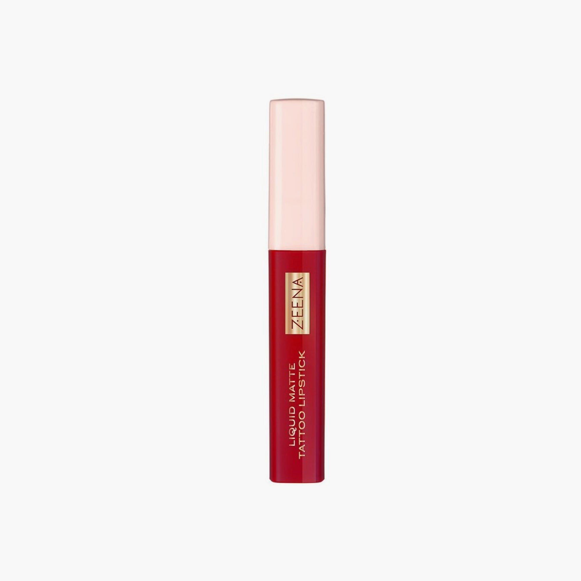 Zeena Liquid Matte Tattoo Lipstick 080 Royal Red 5ml