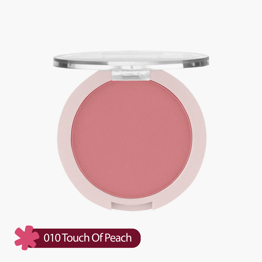 Zeena Powder Blush 010 Touch Of Peach 4.2gm