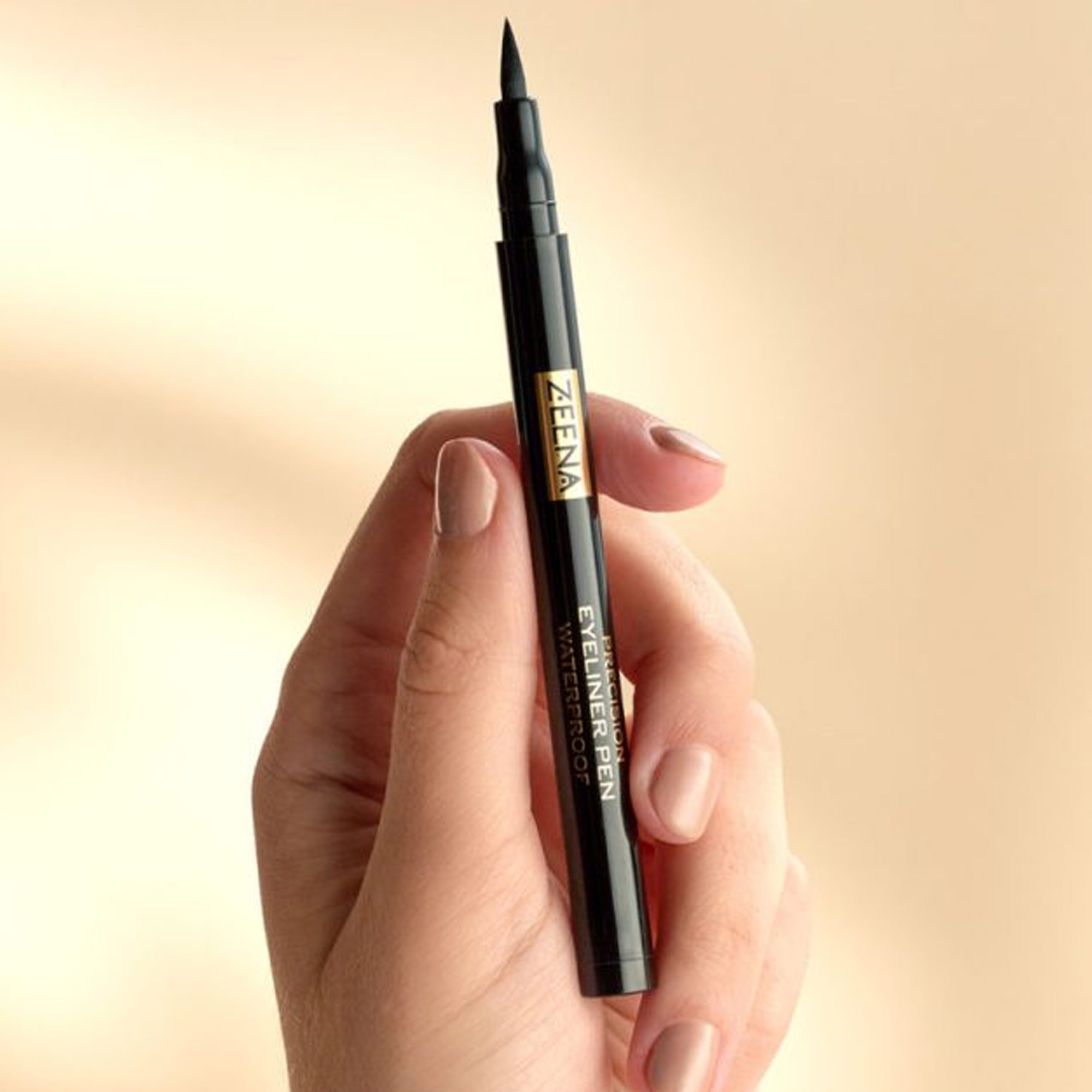 Zeena Precision Eyeliner Pen Waterproof 010 Extreme Black 1ml