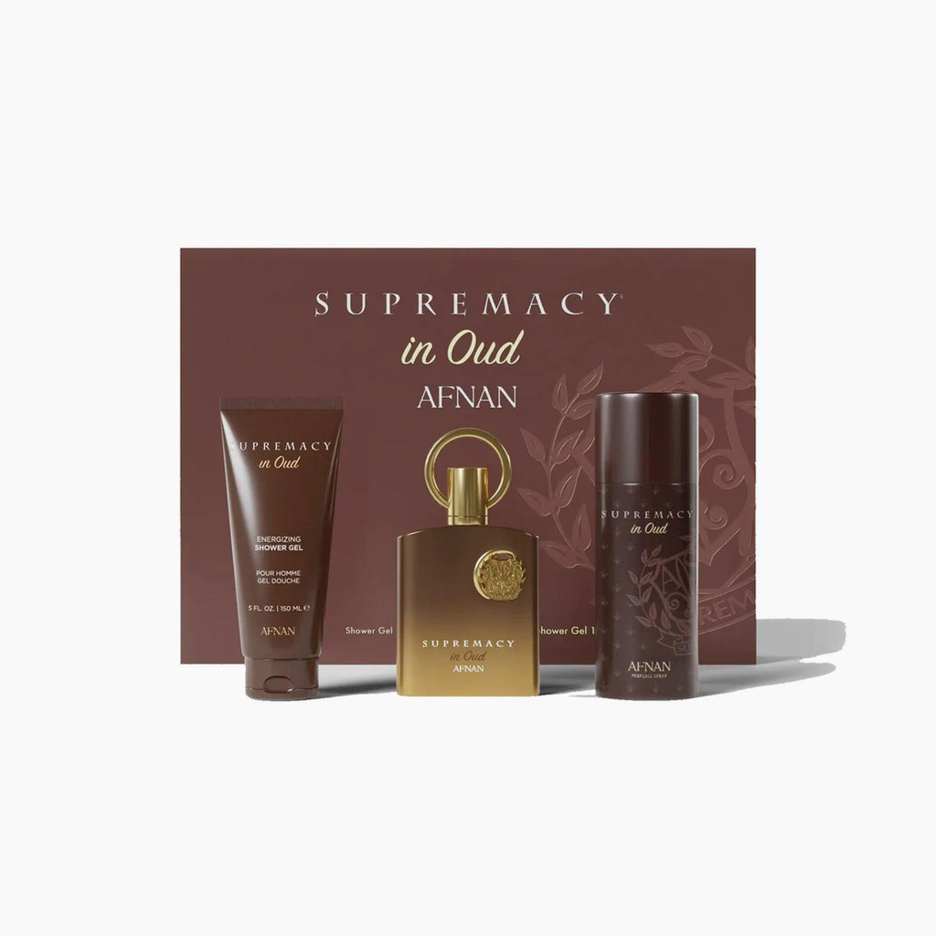 Afnan Supremacy In Oud 3 Piece Gift Set - TheSkinFit