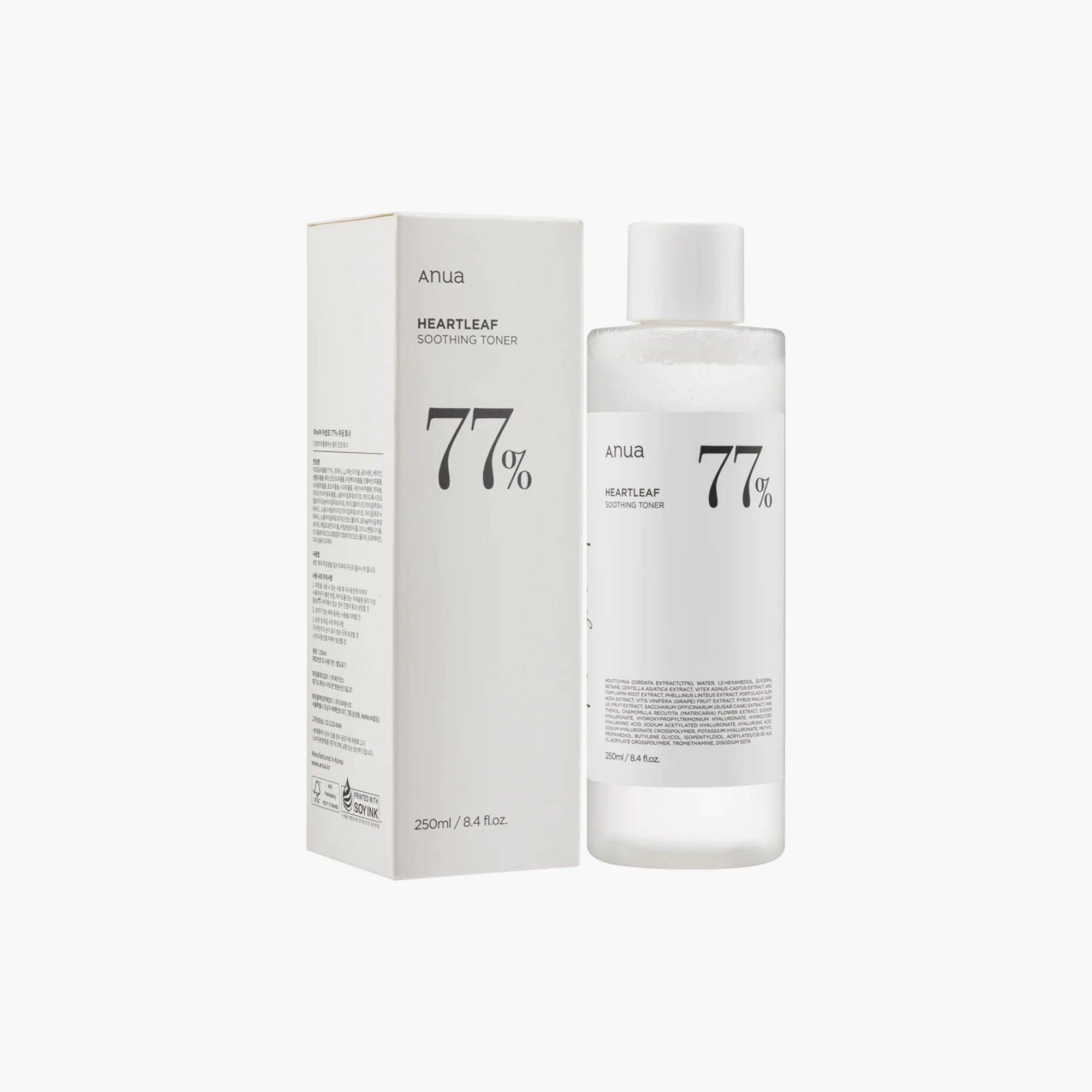 anua heartleaf 77% soothing toner review

