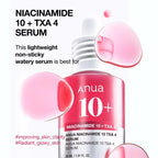 Anua Niacinamide 10 + TXA 4 Serum 30ml bottle with details