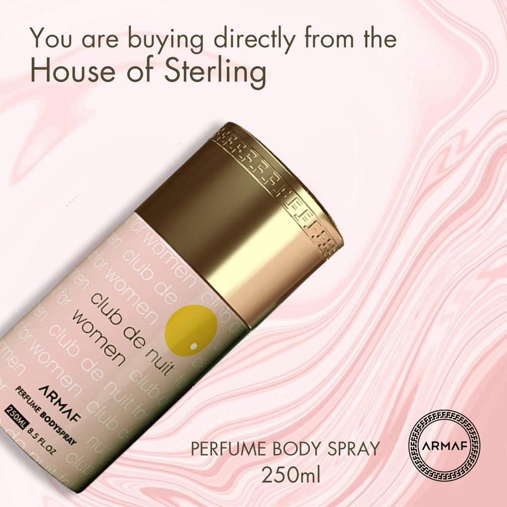 Armaf Club De Nuit Woman Perfume Body Spray 250ml - TheSkinFit