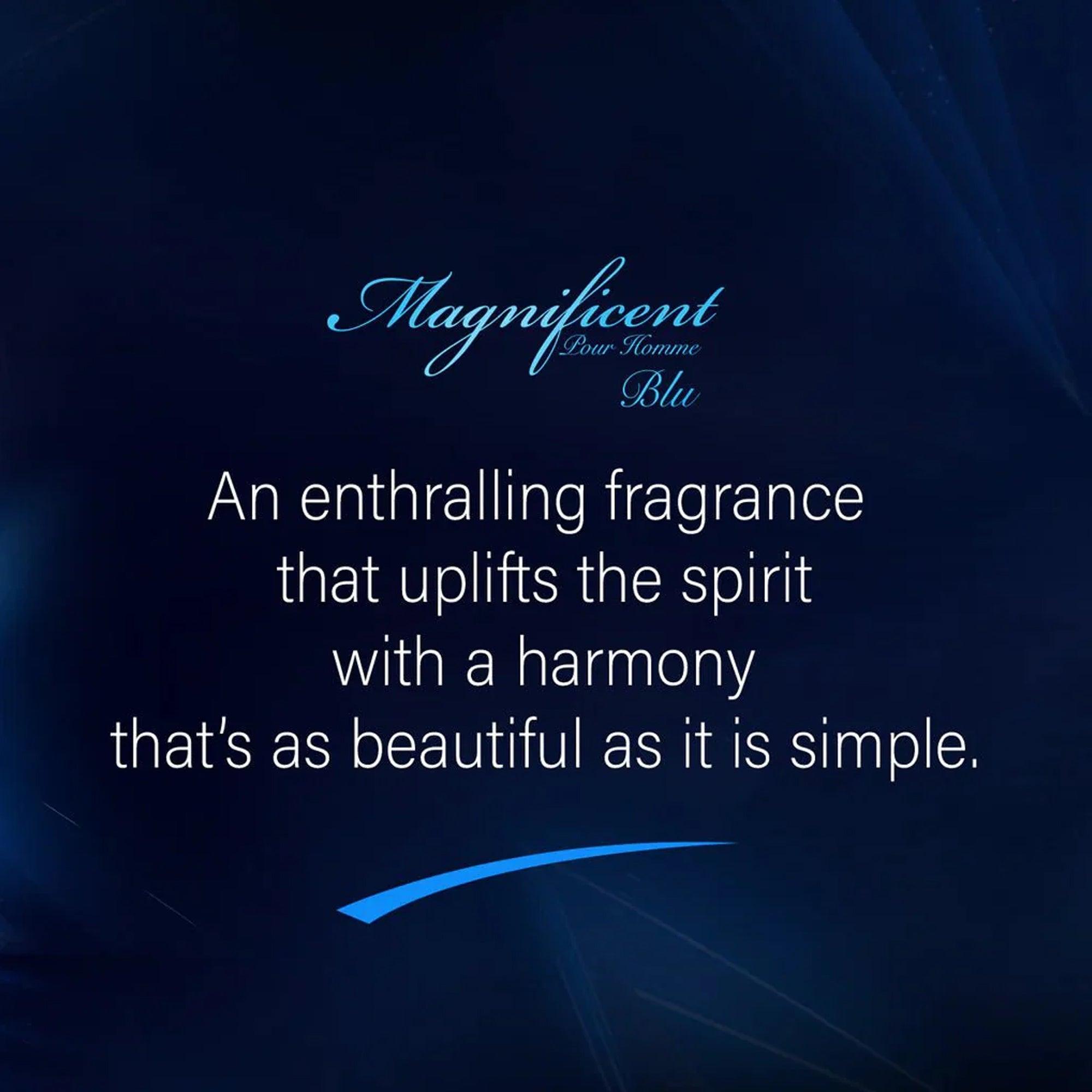 armaf magnificent blue pour homme man eau de parfum 100ml review