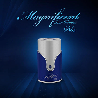 Armaf Magnificent Blu Pour Homme Man Eau De Parfum 100ml - TheSkinFit