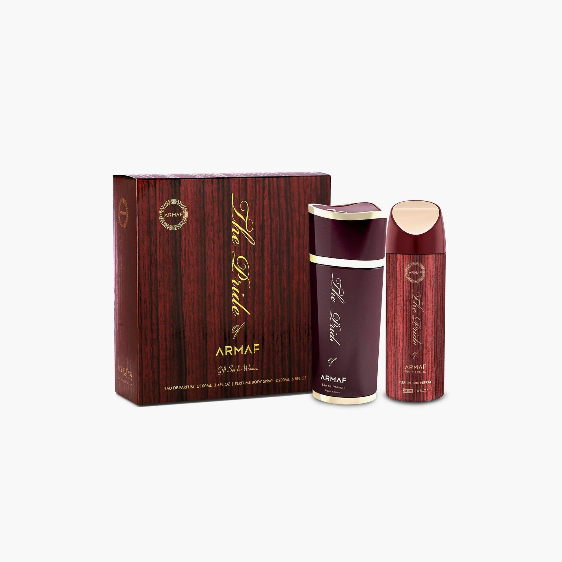 Armaf The Pride Of Armaf Woman 2 Piece Gift Set - TheSkinFit