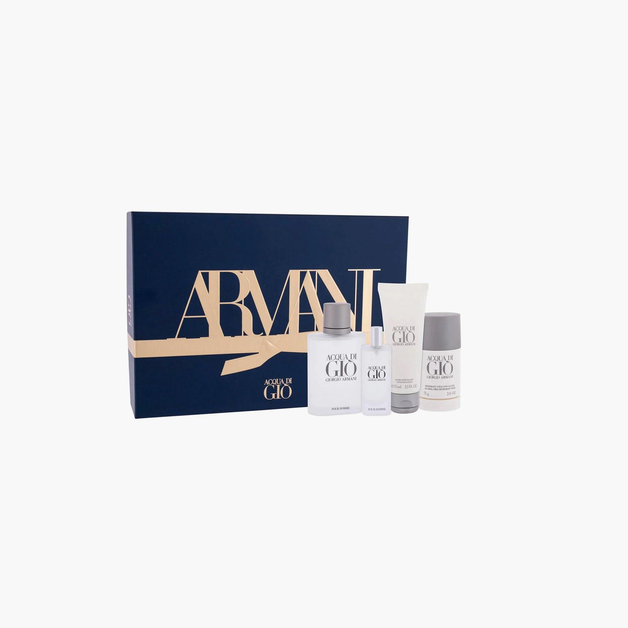 Giorgio Armani Acqua Di Gio Men 4 Piece Gift Set