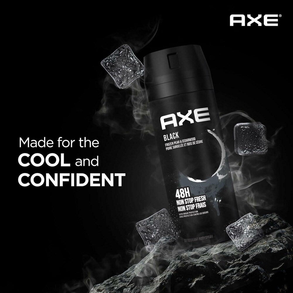 Axe Black Frozen Pear & Cedar 48H Non Stop Fresh Deodorant Body Spray 150ml Price