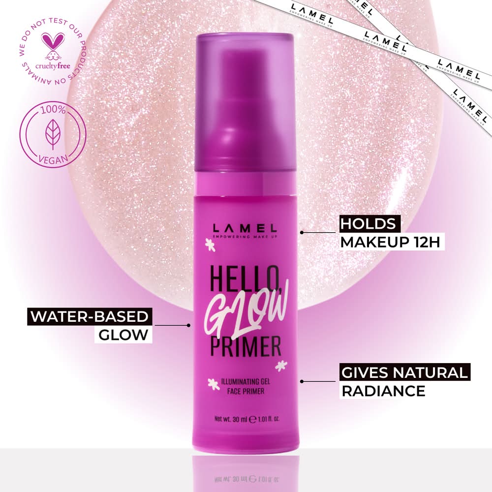 Lamel Hello Glow Illuminating Gel Face Primer