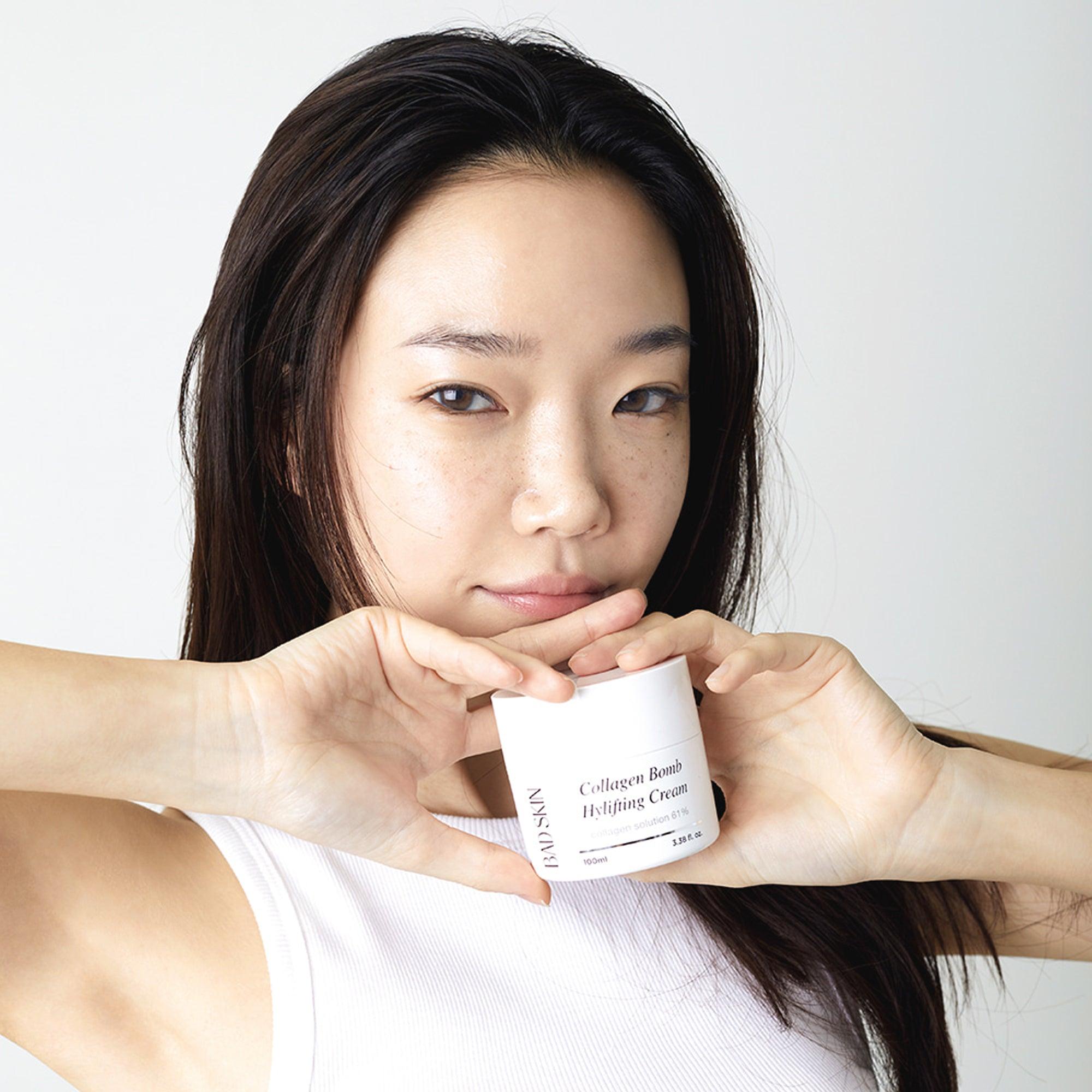 bad skin collagen bomb lifting cream