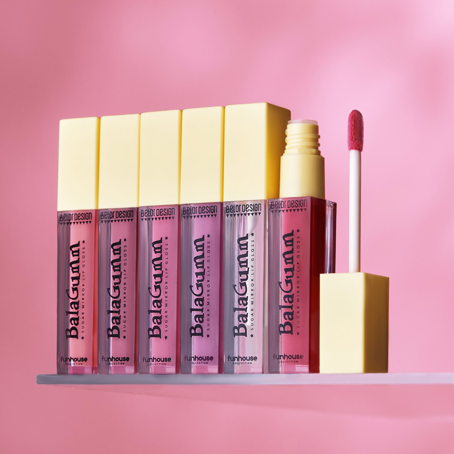 Belor Design Fun House BalaGumm Lip Gloss 5.3gm - 14 Cherry On Top