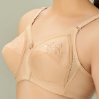 Bebelle DORIA Cotton Embroidered Unpadded Non-Wired Control Bra