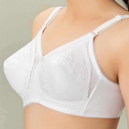 Bebelle DORIA Cotton Embroidered Unpadded Non-Wired Control Bra