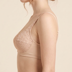 Bebelle MARVEL Rosette Floral Lace Unpadded Non-Wired Bridal Bra