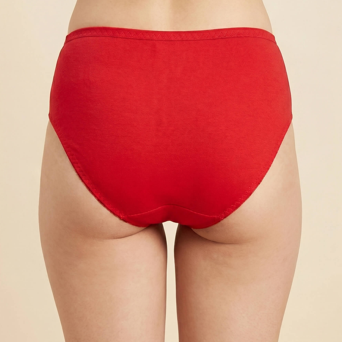 Bebelle SILKIE Smart Fit Polyester Jersey High-Leg Brief Panty