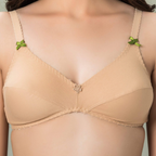 Bebelle Klassilk Dual Layer Poly-Cotton Unpadded Non-Wired Bra