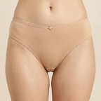 Bebelle SILKIE Smart Fit Polyester Jersey High-Leg Brief Panty