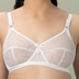 Bebelle X-Over Trendy High Support Lace Unpadded Crossover Bridal Bra