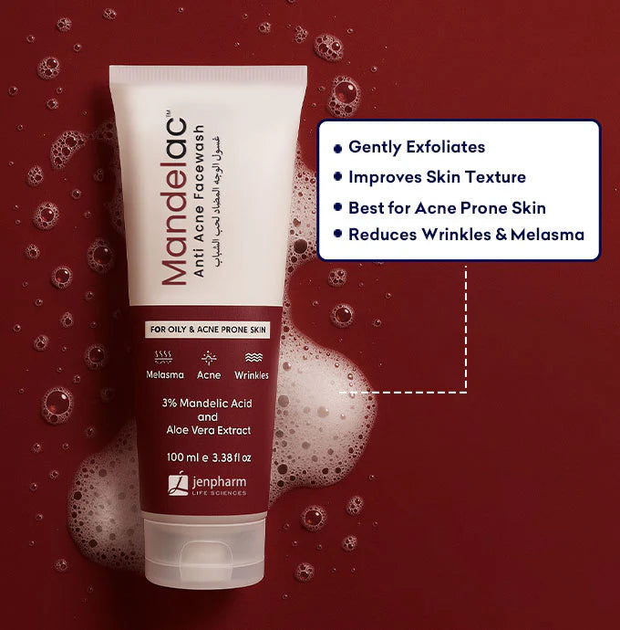 mandelac face wash benefits