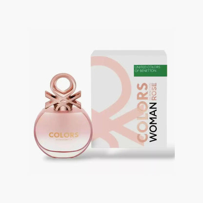 Benetton Colors Woman Rose Eau De Toilette 80ml
