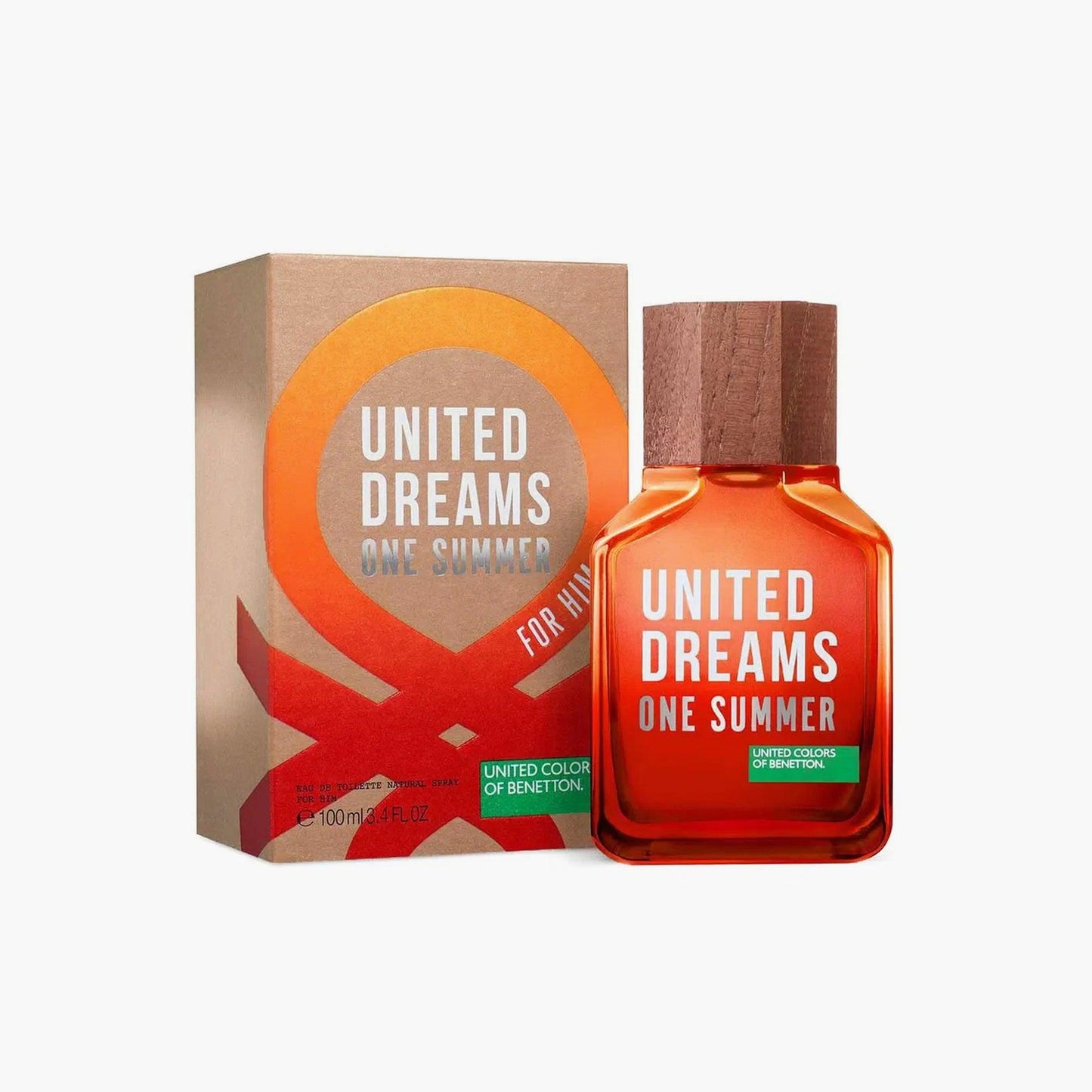 Benetton United Dreams One Summer For Him Brown Eau De Toilette 100ml