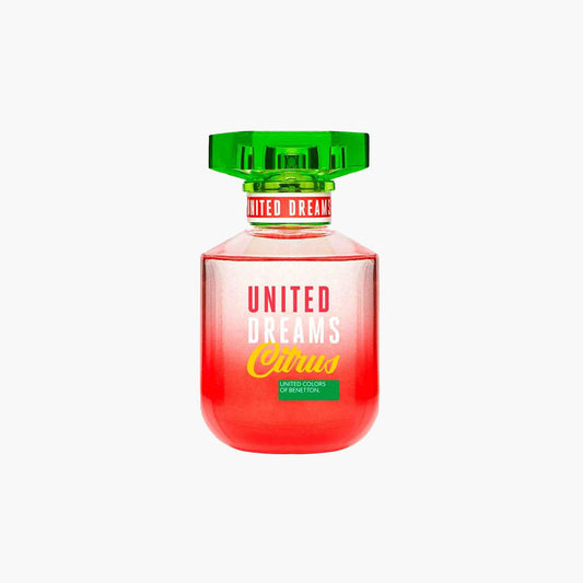 Benetton United Dreams Citrus For Her Eau De Toilette 80ml - TheSkinFit