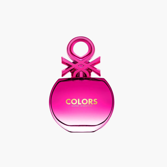 Benetton Colors Women Pink Eau De Toilette 80ml - TheSkinFit