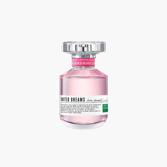 Benetton United Dreams Love Yourself Women Eau De Toilette 80ml - TheSkinFit
