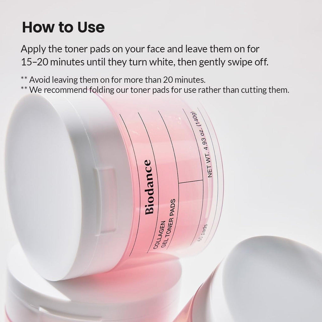 Biodance Collagen Gel Toner Pads 60 Pads - TheSkinFit