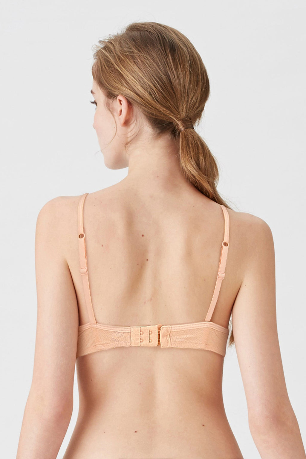 BLS Abroud Non Padded Cotton Teen Bra Skin