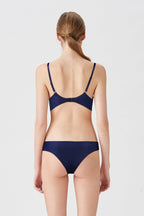 BLS Breathable Wired And Light Padded Bra Blue 34C