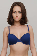 BLS Emily Wired And Padded Bra Blue