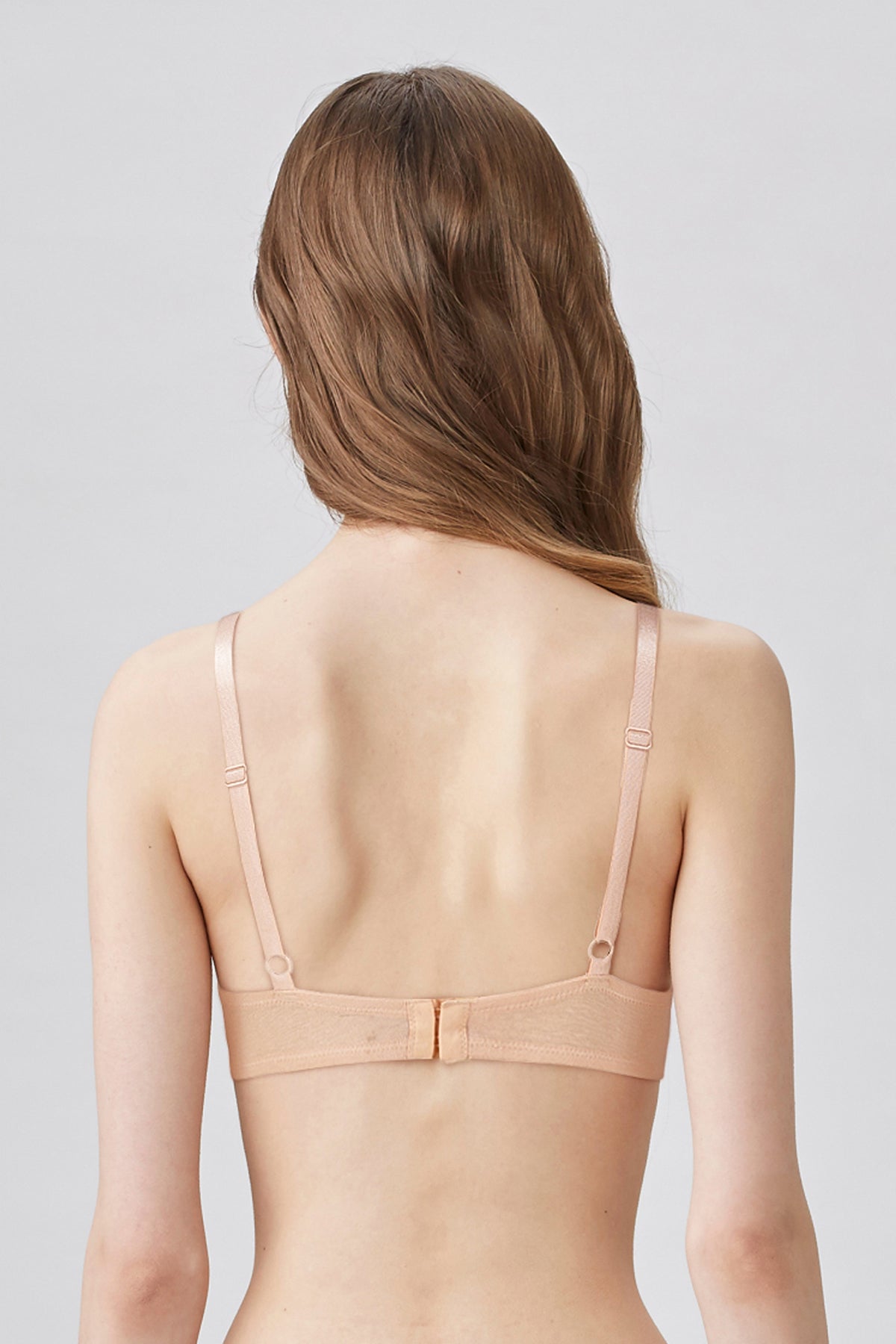 BLS Pero Wired And Padded Cotton Bra Skin 32C