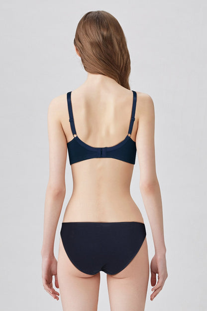 BLS Poppy Cotton Panty Navy Blue